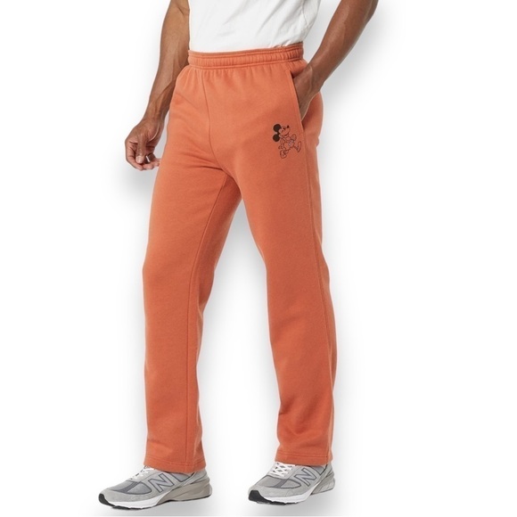 Disney Marvel Star Wars Fleece Track Pants Big Men’s Size XXL Coral Oran… - Picture 5 of 9